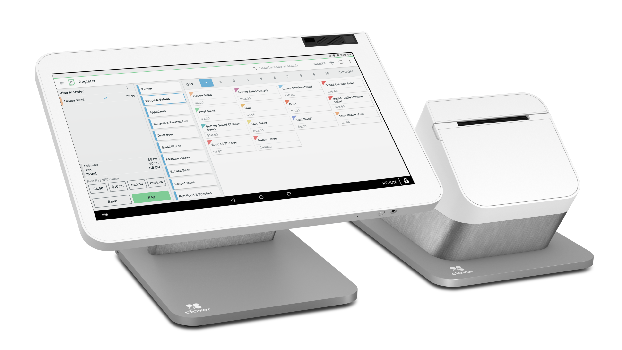 Clover Station Solo — Light-duty POS